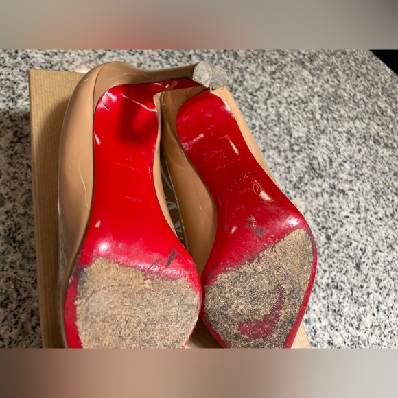 Christian Louboutin Nude Pigalle 100 Patent Size 37 - Picture 6 of 8